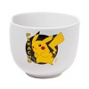 Silver Buffalo Pokemon Pikachu 20 Ounce Ceramic Ramen Bowl with Chopsticks - 3 of 4