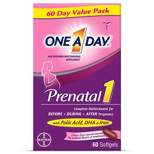 One A Day Women's Prenatal Vitamin 1 with DHA & Folic Acid Multivitamin Softgels