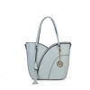 MKF Collection Imogene Two-tone Whip Stitches Vegan Leather Women’s Shoulder bag with Wallet by Mia K - 2 of 4