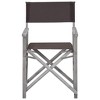vidaXL Director's Chairs 2 pcs Solid Acacia Wood - 3 of 4