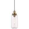 Livex Lighting Oakhurst 1 - Light Pendant in  Antique Brass - 3 of 4