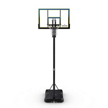 Spalding NBA 54 In. Portable Basketball System Screw Jack Hoop