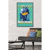 Trends International Seinfeld - A Show About Nothing Teal Framed Wall Poster Prints - 2 of 4
