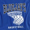 Creighton University Basketball Hoop Adult T-Shirt Royal Blue - 2 of 4