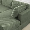 133.1'' Corduroy Upholstered Sectional Sofa - 2 of 4