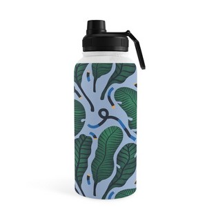 MSRYSTUDIO Retro Jungle Out Water Bottle - Society6 - 1 of 4