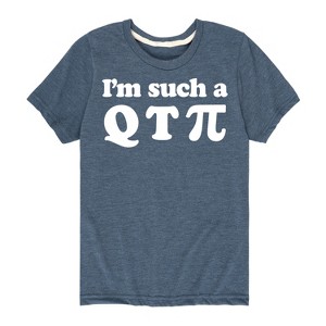 Boys' - Instant Message - I'm Such A Q T Pi Short Sleeve Graphic T-Shirt - 1 of 4