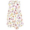 Hudson Baby Infant and Toddler Girls Cotton Dress and Cardigan Set, Autumn Floral - 4 of 4