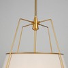 Artcraft Lighting Pullman 4 - Light Pendant in  Brass - 4 of 4