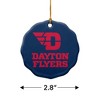 University of Dayton Secondary Porcelain Scalloped Holiday Christmas Tree Ornament - 3 of 4
