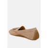 Kipstar Suede Round Toe Tassel Loafers - 3 of 4