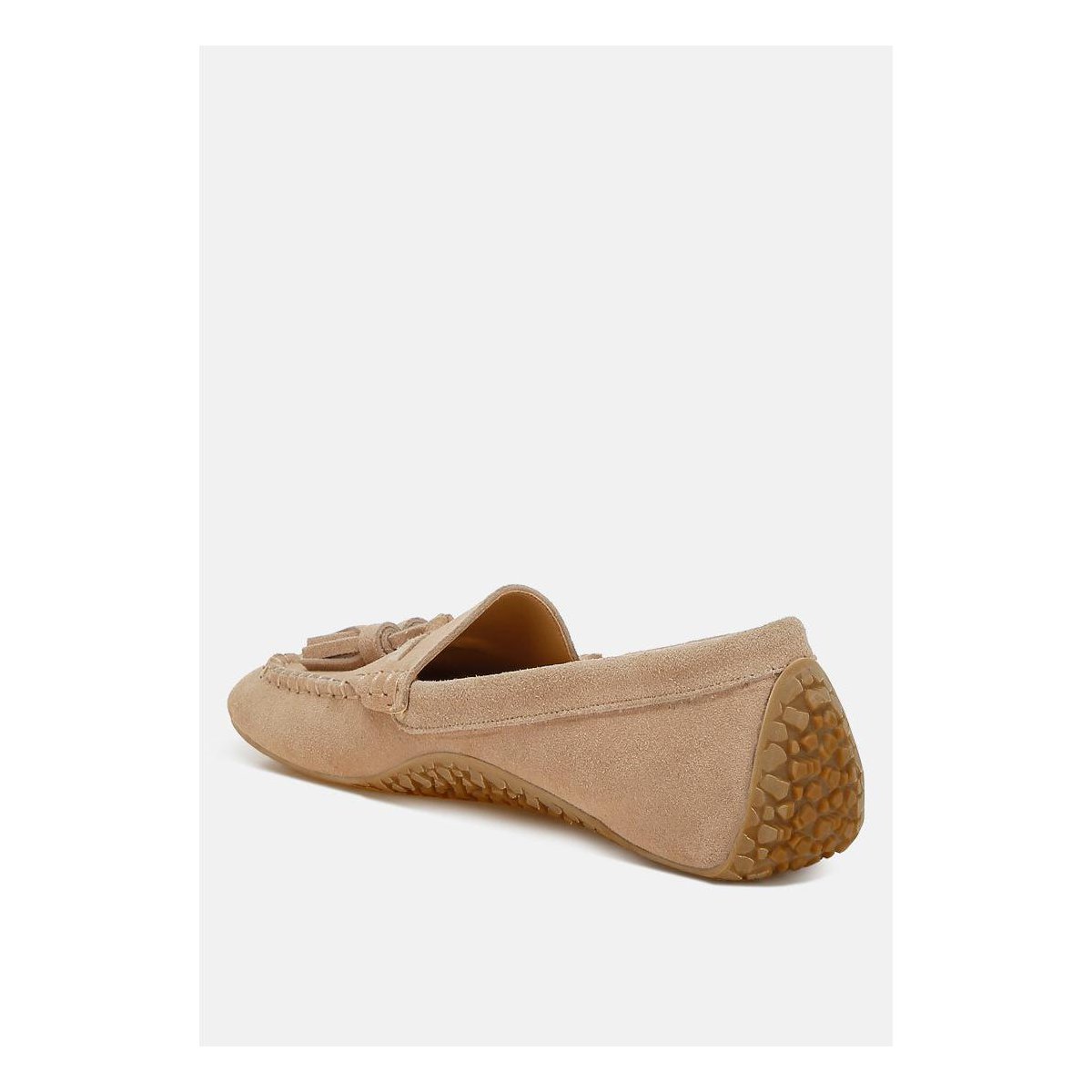 Женские туфли Rag & Co Womens Kipstar Suede Round Toe Tassel s Loafers 6 — фото 3