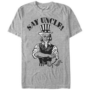 Men's Lost Gods Fourth of July  Say Uncle Sam T-Shirt - 1 of 4