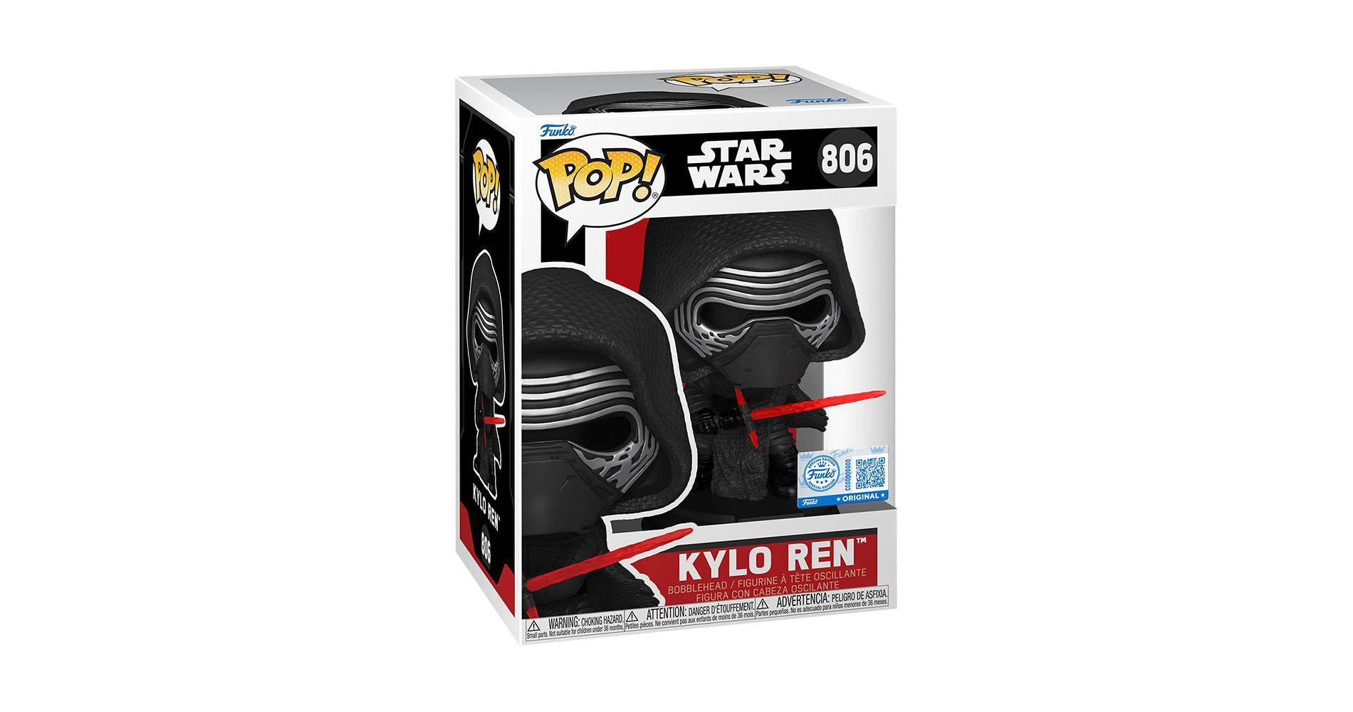 Funko Pop! Star Wars: Kylo Ren Vinyl Figure #806 – (Target Exclusive)