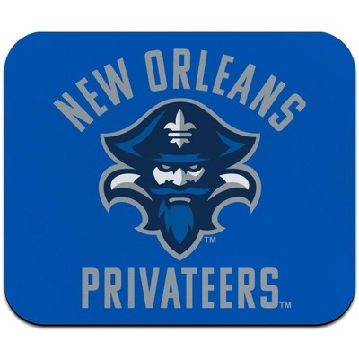The University of New Orleans Privateers Logo Low Profile Thin Mouse Pad