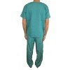 Tropi Unisex Scrub Sets Medical Scrubs Mens Scrubs (Jade, Small) - 2 of 3
