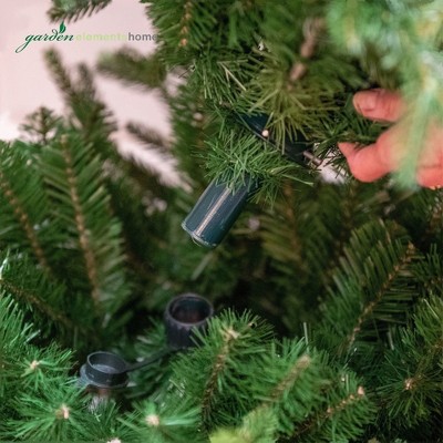 4.5' Green Spruce Pre-Lit Christmas Tree with LED Lights