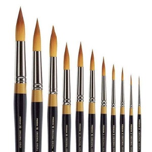 KINGART Original Gold 9020 Ultra Round Brushes 11 pc - 1 of 4