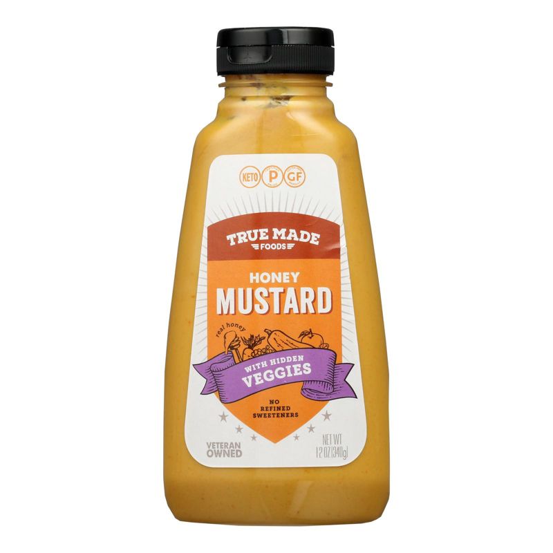 True Made Foods Honey Mustard With Hidden Veggies - Case of 6/12 oz, 2 of 7