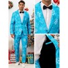 TATT 21 Men's Halloween Graphic Printed Party Costume Blazers - 4 of 4