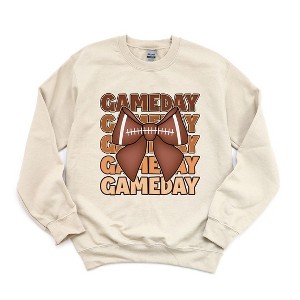 Simply Sage Market Women's Graphic Sweatshirt Coquette Football Game Day - 1 of 4