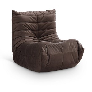 Meridian Furniture,Relax Velvet Upholstered Chair - 1 of 4