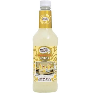 Master of Mixes Collins Mixer - Ready to Use - 1 Liter Bottle (33.8 Fl Oz) - Mixer Perfect for Bartenders and Mixologists - 1 of 3