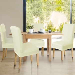 PiccoCasa High Elasticity Stretch Bar Dining Chair Slipcover 1 Pc - 1 of 3