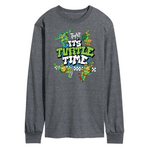 Men's - Teenage Mutant Ninja Turtles - It's Turtle Time Long Sleeve Graphic T-Shirt - 1 of 4