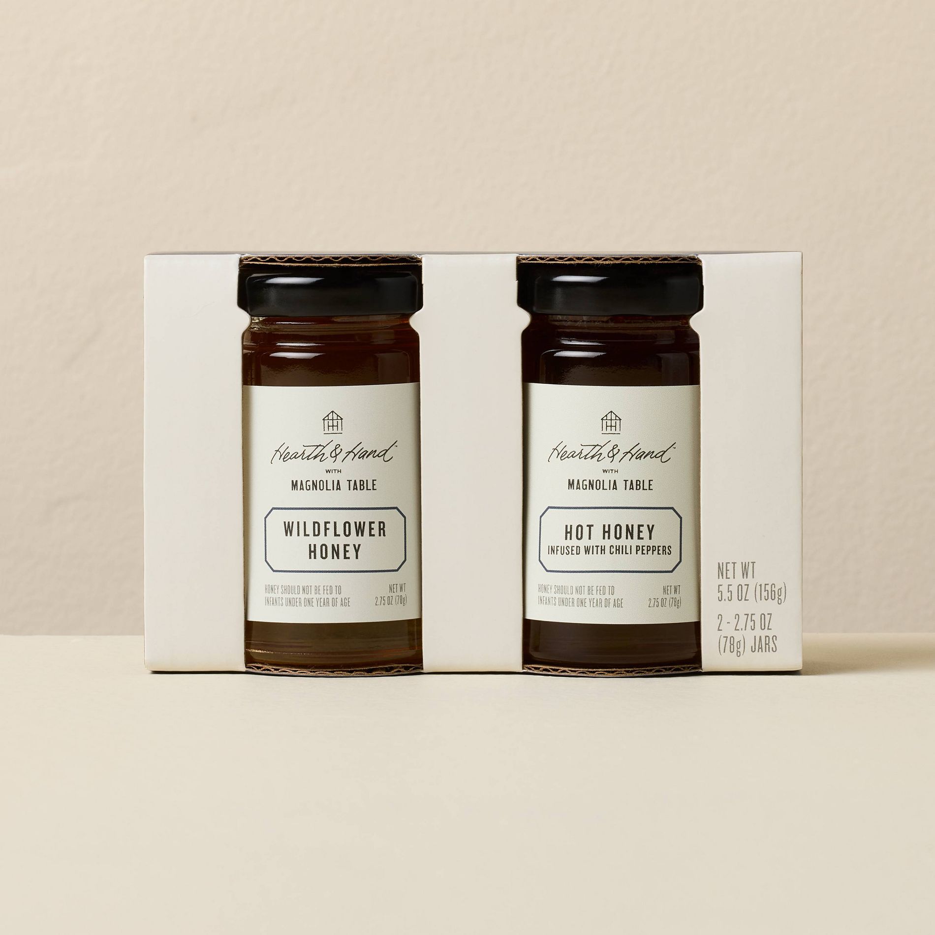 Wildflower & Hot Honey - 5.5oz/2pk - Hearth & Hand™ with Magnolia Table