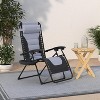 SereneLife SL1ZGRCP21.5 Padded Zero Gravity Lawn Chair - 2 of 4