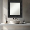 Amanti Art Luxe Beveled Framed Bathroom Vanity Wall Mirror - 4 of 4