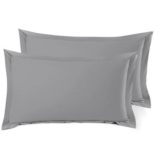 Nestl Soft Pillow Shams Set of 2, Double Brushed Microfiber Pillow Covers, Premium Pillow Shams With 1.5” Flange - 1 of 4