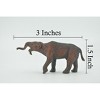 Collectible Wildlife Gifts | Deinotherium, Extinct Elephant, Museum Quality, Hand Painted, Rubber, Realistic, Model,  Toy, Gift,  3" CH637 BB168 - 3 of 4