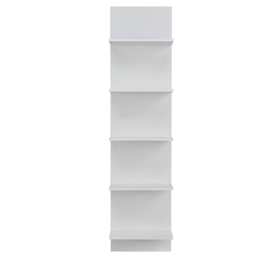 Photos - Kids Furniture 47" x 11.7" Wide Vertical Column Wall Shelf White - Danya B.