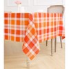 Solino Home Fall Buffalo Check Linen Tablecloth - 2 of 4