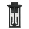 Capital Lighting Barrett 3 - Light Wall Light in  Black - 3 of 4
