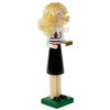 Northlight 14" Black and White Wooden Teacher Christmas Nutcracker - 3 of 4
