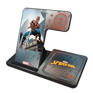 Marvel Spider-Man Cover Art 15-Watt 3 in 1 Charging Station - 1 of 4