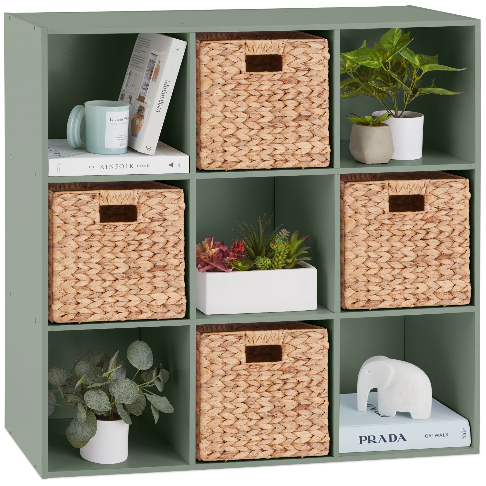 Best Choice Products Cube Bookshelf w/ Removable Back Panels