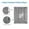 NicBex Ultra Plush Mattress Pad,Mattress Bedspread with Double Layer Cushioning,Cooling Breathable Fabric,Machine Washable - 3 of 4