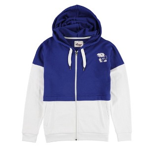 G-III Sports Womens University Of Kansas Hoodie Sweatshirt, Blue, Small - 1 of 3