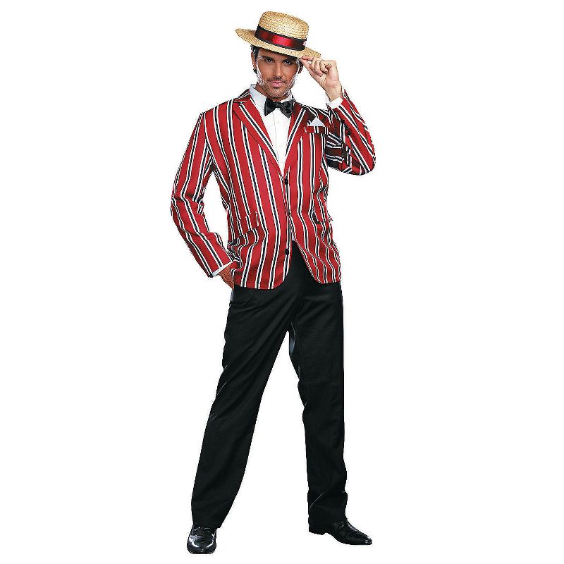 Halloween Express Men's Good Time Charlie Costume - Size Large - Red, 1 of 2