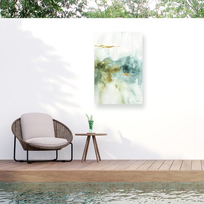 Lisa Audit My Greenhouse Abstract II Outdoor Canvas Art