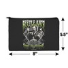 Beetlejuice Beetlejuice Group Band Makeup Cosmetic Bag Organizer Pouch - 4 of 4