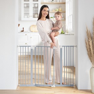 Baby Safety Gate, Adjustable Q195 Steel Doorway Gate By Comfy Cubs - 1 of 4