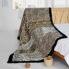 Slickblue Stylish Animal Print Throw Blanket, 61"x86.6" Warm & Soft, Ideal for Bedroom & Living Room, 10 Design Options - 2 of 2