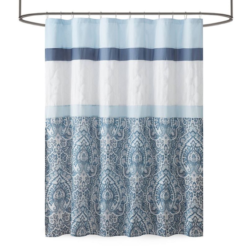 Stacie Embroidered Shower Curtain - 510 Design, 5 of 6
