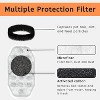 Nispira Water Filter Replacement for Rellaty Neareal Cat Drinking Water Fountain 108oz/ 3.2L Automatic Stainless Steel for Pet Dog, 6 Packs - 3 of 4