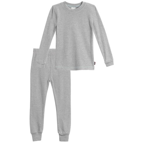 City Threads Boys Usa-made Soft & Cozy Thermal 2-piece Long Johns